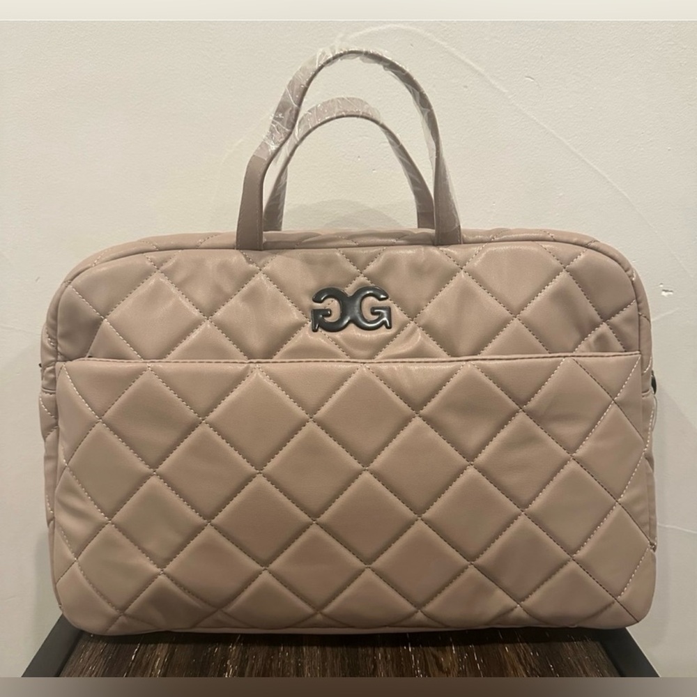 Gilda Paris Quilted Weekender Bag NWT